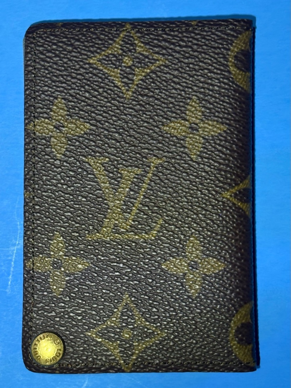 💯 Authentic Louis Vuitton Monogram Canvas Cardholder - Brown/Gold Monogram - Picture 4 of 9